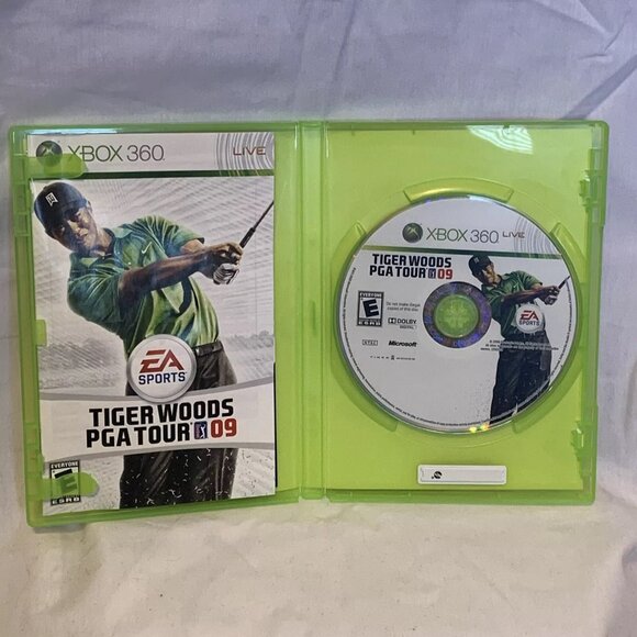 Tiger Woods PGA Tour 09 (Microsoft Xbox 360, 2008) Video Game Golf Sports - Picture 3 of 3